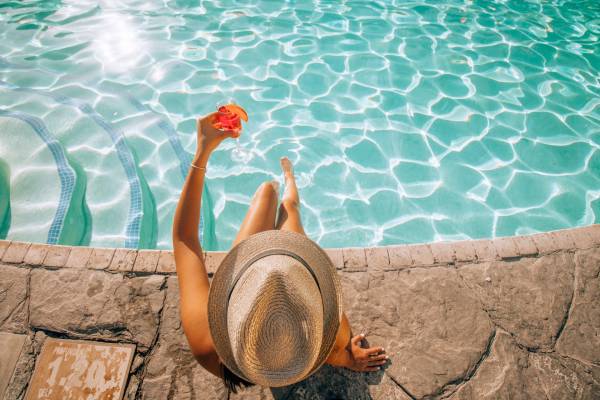 The Floreo Lifestyle, pool and drink