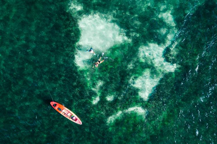 Kayaking Belize