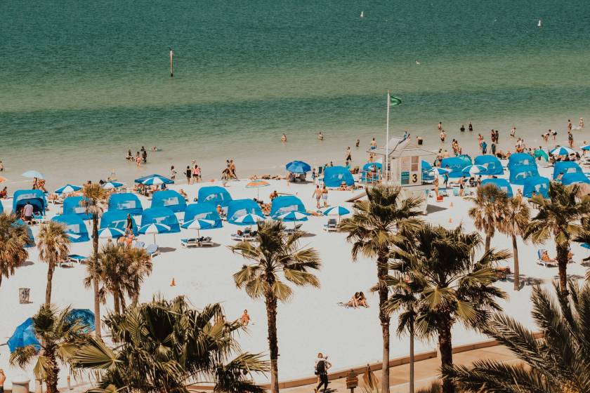 clearwater beach sun loungers